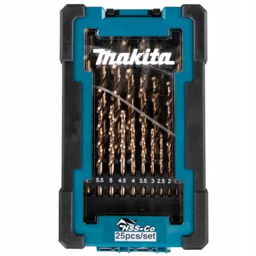 Makita kobalt fúrószár készlet 25 db