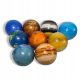  SOLAR SYSTEM PLANETS ANTI-STRESS BALLS x9