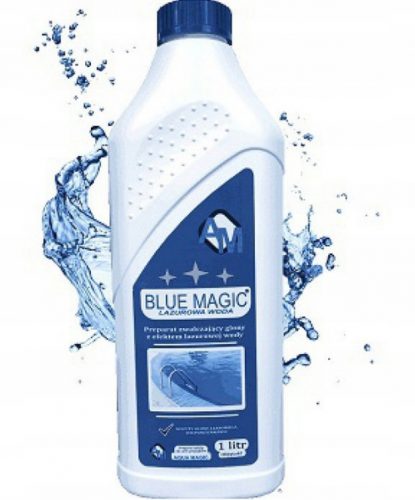 Medence kémia - BLUE MAGIC 1000ml ALGA + azúrkék víz hatása