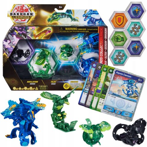  BAKUGAN LEGENDÁK CSATA KÉSZLET 5 SZABORÚ KÁRTYA