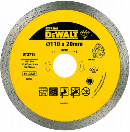 Diamond Full 110 Extreme DeWalt DT3715