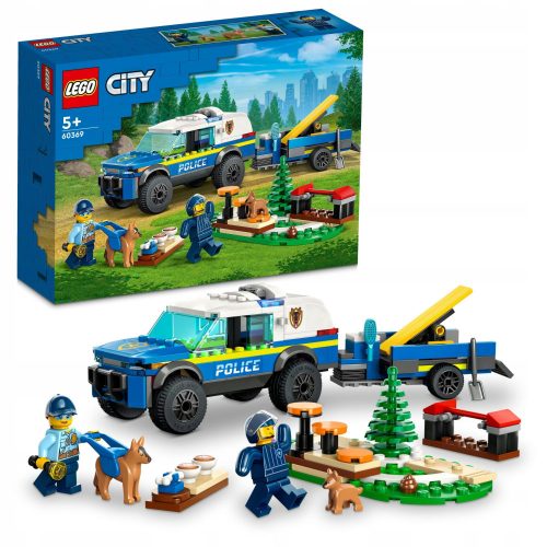  LEGO City 60369 Rendőrkutya-kiképzés a terepen