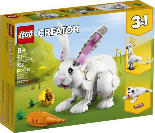  LEGO Creator 3 az 1-ben 31133 fehér nyúl