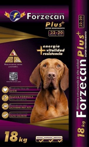  Forzecan Plus 51% hús, vegyszerek és GMO-k nélkül. 18 kg