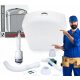 Alacsony -krufix WC Jantar Duo 3/6l Compact