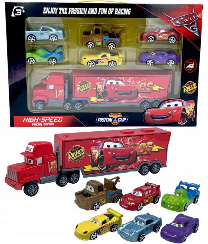 Mesebeli játékautó - Autók Autók Autók Cars Set Truck Maniek