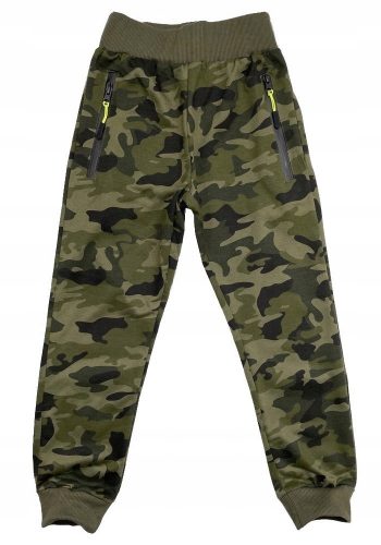 Gyermek melegítőnadrág - Camo Pants Norrison R 16 - 164 cm khaki