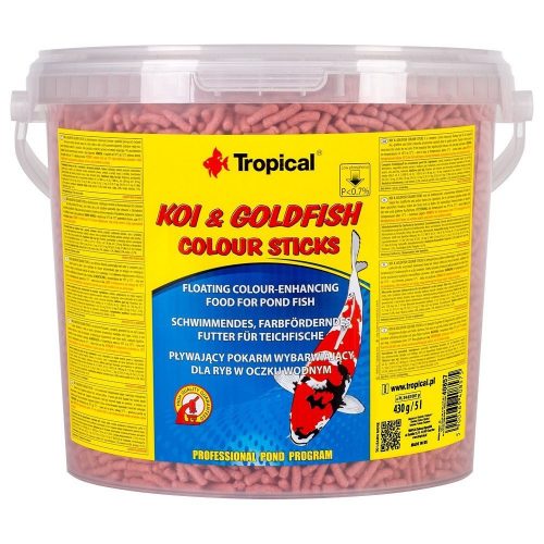  Tropical Koi & Goldfish Color Sticks haleledel 430 g