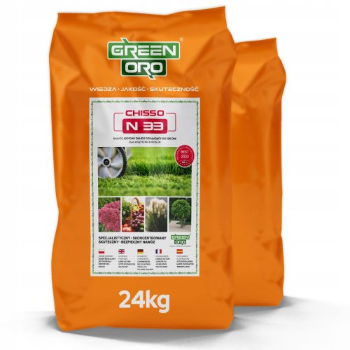  Green Oro nitrogén műtrágya granulátum 24 kg 25 l