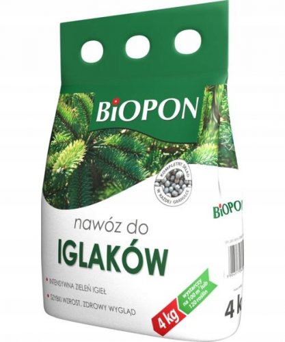  Többkomponensű műtrágya Biopon granulátum 4 kg 4 l