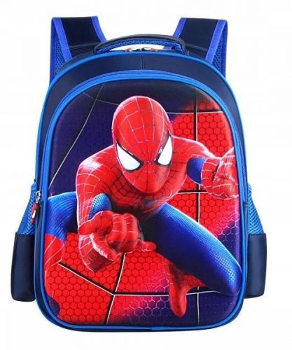  Többrekeszes Spiderman K&M óvodai hátizsák fiúknak, tarka