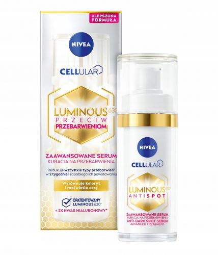  Nivea Cellular Luminous630® szérumkezelő elszíneződések ellen 30 ml