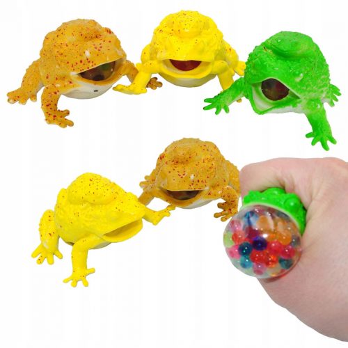  ANTI-STRESS GNIOTEK FROG SENSO SQUISH BALL PRANK