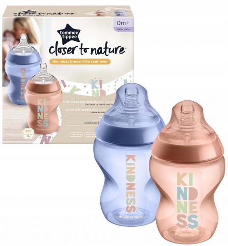 Bébiüveg - Tommee Tippee anti -kolic palack 2x260ml kedvesség