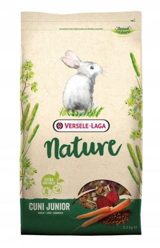 Takarmány kis rágcsálóknak - Versele Laga Cuni Junior Nature 2,3 kg Nyúl