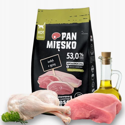 Granulátum macskáknak - PAN MEAT Pulyka és liba 5 kg S macskáknak