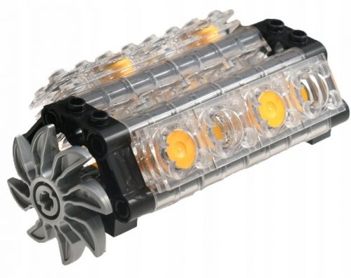  LEGO TECHNIC Block V8 motor átlátszó 2850b