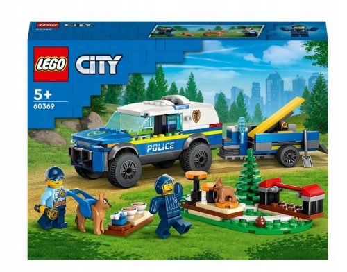 LEGO City - LEGO 60369 Rendőrségi kutyák képzése a terepen