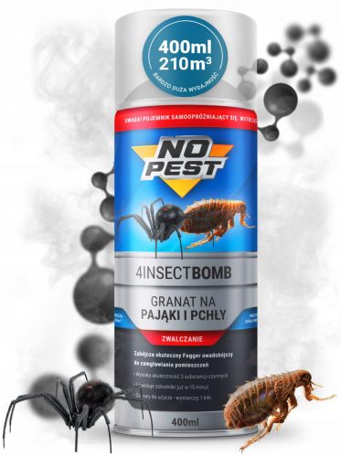  No-Pest 4Insect Bomb bolha és pók gránátalma 400 ml