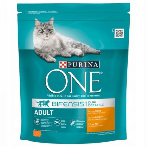 Granulátum macskáknak - Purina egy felnőtt csirke és teljes szemcsék macska 1,5 kg