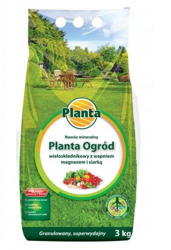  Planta több összetevős műtrágya granulátum 24 kg 3 l