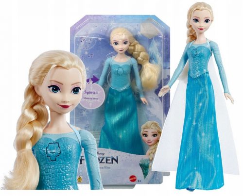 Fagyasztott baba - FROZEN HERCEGNŐ ELSA BABA lengyelül énekel