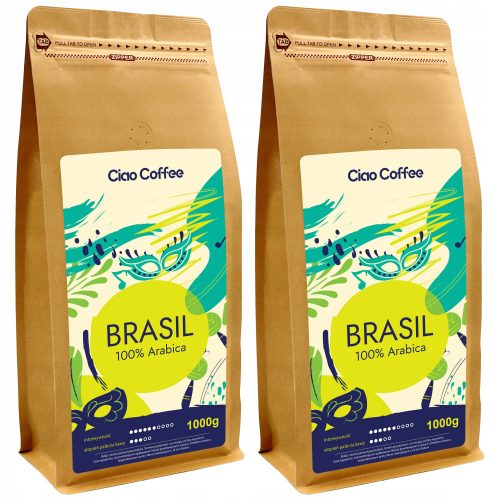 Kávébab Brazília 2kg 100% friss Arabica72h