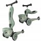 Gyermek robogó - Scoot and Ride Ride and Scooter 2in1 Green Lines