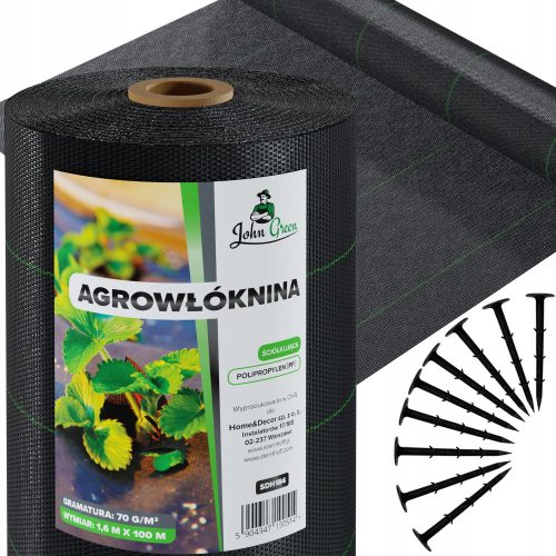 Agrotextília - Agrotextile 1,6x100m Agrotkanin 70G + magas sarkú XL