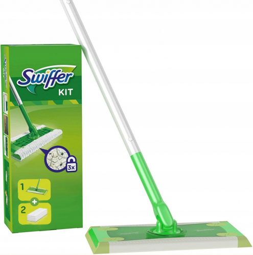 Porkefe - Swiffer Mop Green Starter Set + 2 ruhák