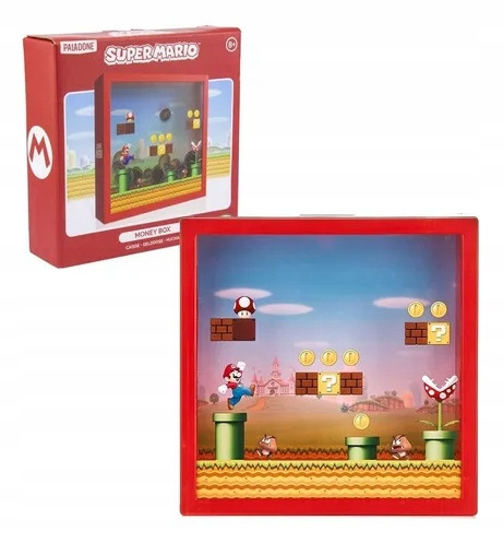 Pénz doboz - Piggybook Super Mario Arcade Money Box / Eredeti