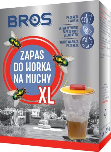  Bros légycsapda 0,12 kg 8000 ml + DABSTER.PL ELdobható HDPE KESZTYŰ 2 db