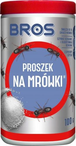  Bros hangyaellenes púder 0,25 kg 250 ml + DABSTER.PL ELdobható HDPE KESZTYŰ 2 db