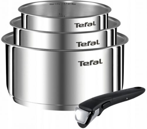  Tefal Ingenio Emotion edénykészlet, rozsdamentes acél, 4 db.