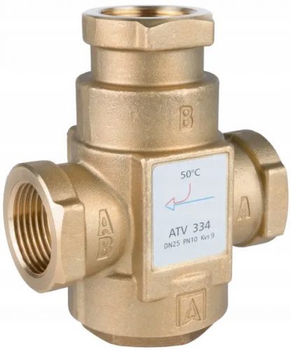 AFRISO Hőmérséklet szelep ATV 334 DN25 50°C