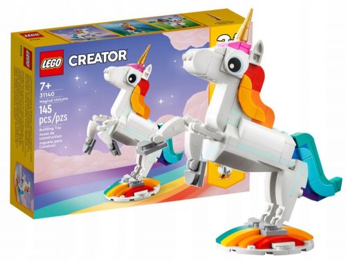 LEGO Creator - LEGO CREATOR 31140 Magical Unicorn 3 az 1-ben