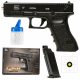  METAL BB GUN, GLOCK REPLICA + INGYENES