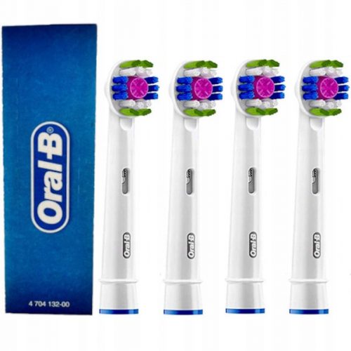  Oral-B 3D White elektromos fogkefe fejek, 4 db