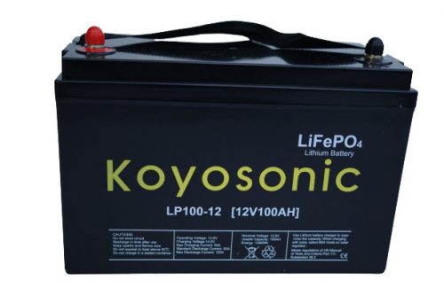 KARBANTARTÁSMENTES LIFEPO4 LITHIUM AKKUMULÁTOR 100AH-BMS