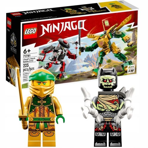 LEGO Ninjago - LEGO NINJAGO 71781 ROBOTS GREEN MECH GOLDEN NINJA