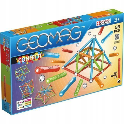  Geomag Confetti mágneses blokkok 88 db. 88 db.