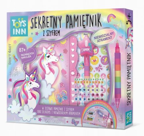 Jegyzetfüzet gyerekeknek - Az Unicorn Site Magic Ink Stnux naplója