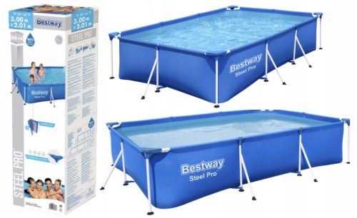 Medence - Keretkészlet 300x201x66 Bestway 56404