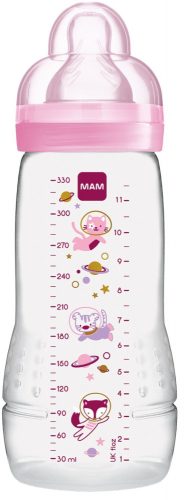 Bébiüveg - MAM BABY BOTTLE EASY ACTIVE 330 ml ADVENTURE GIRL