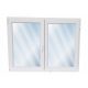 Ablak - PVC Windows 800x500 U külső színű arany tölgy