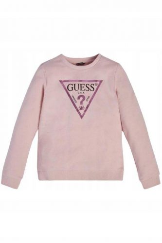 Gyermek pulóver - Guess Girls 'Sweatshirt Pink J74Q10Kaug0-G600 164