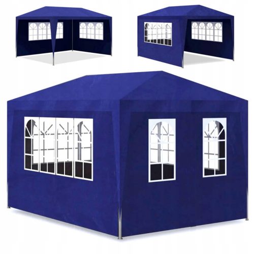 Kerti pavilon, sátrak - KERTI PAVILION SÁTOR Pop-Up UV50+ szürke 3x3x2,5