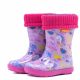 Gyermek gumicsizma - Szigetelt Galoshes of Children's Pink Unicorn