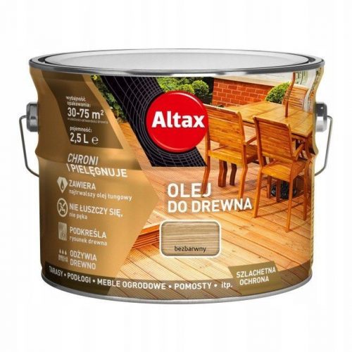 Altax ALTLT00360 Faolaj Színtelen 2,5L