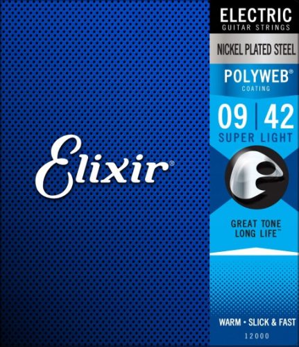  Elixir PolyWeb nikkelezett húrok (9-42)